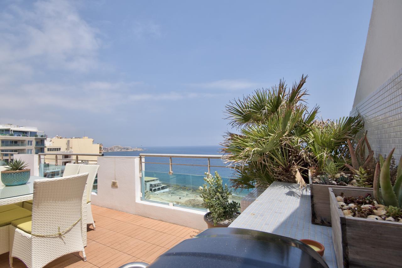 Magnificent Seafront 2-Bedroom Sliema Penthouse Zewnętrze zdjęcie